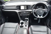 USED 2019 69 KIA SPORTAGE 1.6 CRDi EcoDynamics+ GT-Line SUV 5dr Diesel Hybrid DCT Euro 6 (s/s) (134 bhp) COLOUR REVERSE CAMERA,