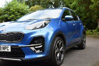 USED 2019 69 KIA SPORTAGE 1.6 CRDi EcoDynamics+ GT-Line SUV 5dr Diesel Hybrid DCT Euro 6 (s/s) (134 bhp) COLOUR REVERSE CAMERA,