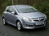 USED 2009 59 VAUXHALL CORSA 1.2 SXI A/C 16V 3d 80 BHP FACTORY FITTED SPORTS KIT