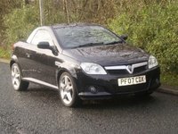 USED 2007 07 VAUXHALL TIGRA 1.4 EXCLUSIV 16V 2d 90 BHP (a/c) FULL LEATHER+FSH+ WARRANTY