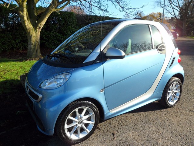 2013 63 Smart Fortwo 1.0 PASSION MHD 2d AUTO 71 BHP