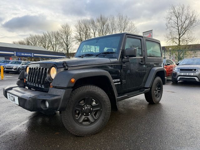 View our Jeep Wrangler 2.8 CRD Sport SUV 2dr Diesel Manual 4WD Euro 5 (s/s) (197 bhp)