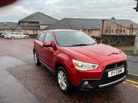 USED 2011 61 MITSUBISHI ASX 1.6 ClearTec 4 SUV 5dr Petrol Manual Euro 5 (115 ps) 