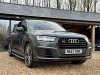 USED 2017 67 AUDI SQ7 4.0 TDI V8 SUV 5dr Diesel Tiptronic quattro Euro 6 (s/s) (435 ps) BLACK STYLING PACK/A BEAUTY/FASH