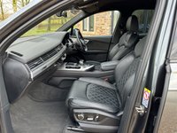 USED 2017 67 AUDI SQ7 4.0 TDI V8 SUV 5dr Diesel Tiptronic quattro Euro 6 (s/s) (435 ps) BLACK STYLING PACK/A BEAUTY/FASH