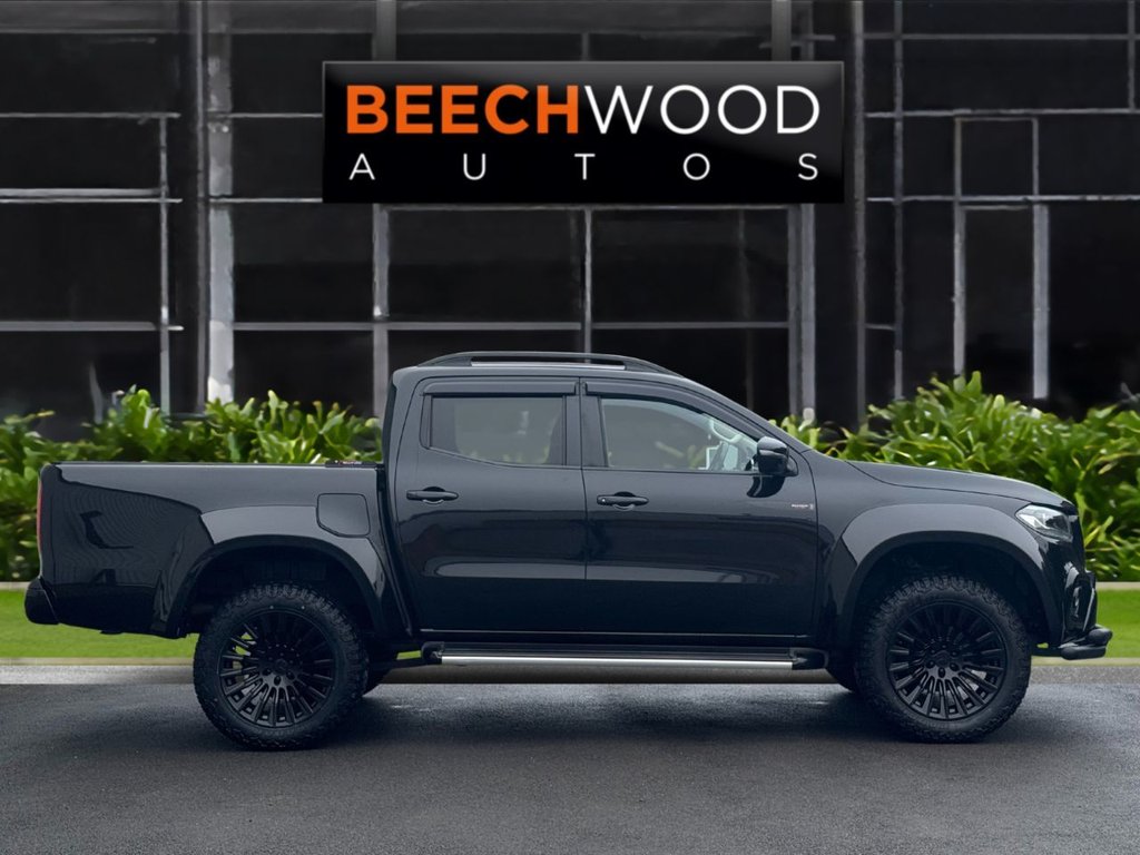 USED 2019 68 MERCEDES-BENZ X-CLASS 2.3 CDI Power Pickup Double Cab 4dr Diesel Auto 4MATIC Euro 6 (190 ps) 20 INCH ALLOY WHEELS / NO VAT