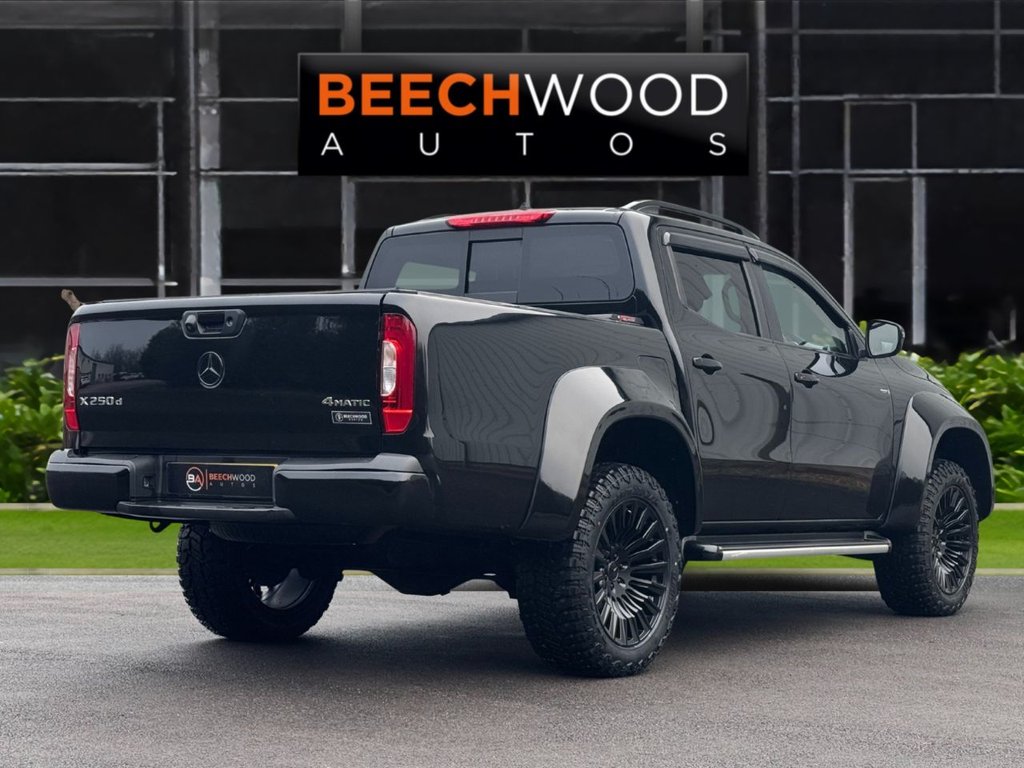 USED 2019 68 MERCEDES-BENZ X-CLASS 2.3 CDI Power Pickup Double Cab 4dr Diesel Auto 4MATIC Euro 6 (190 ps) 20 INCH ALLOY WHEELS / NO VAT