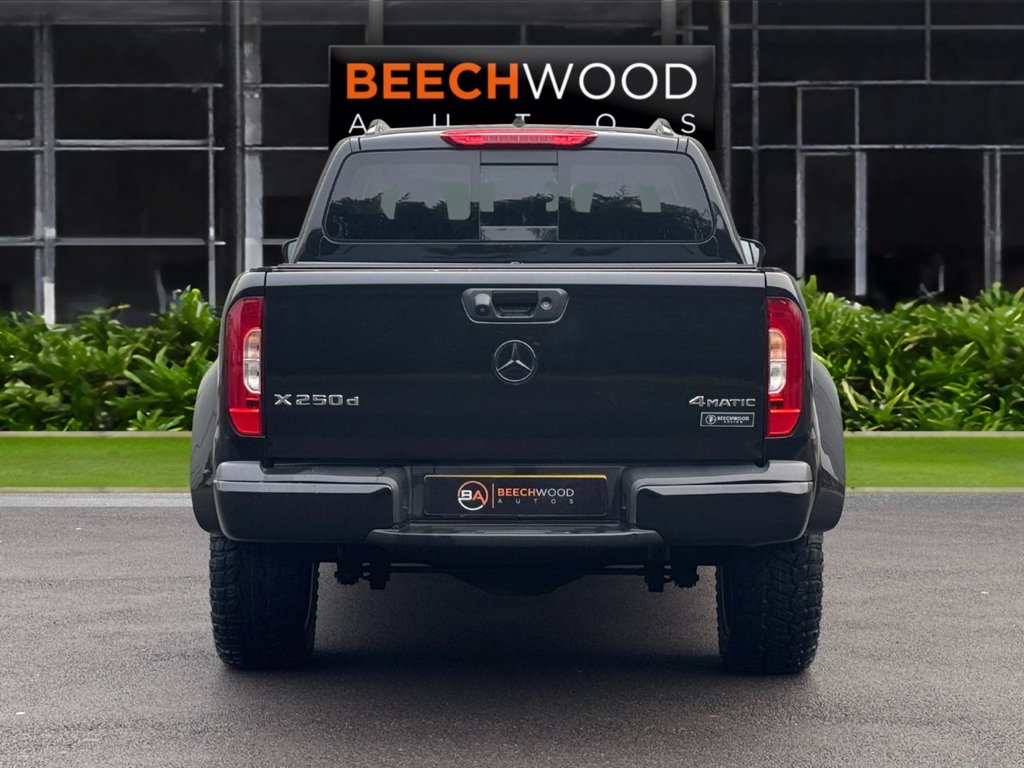 USED 2019 68 MERCEDES-BENZ X-CLASS 2.3 CDI Power Pickup Double Cab 4dr Diesel Auto 4MATIC Euro 6 (190 ps) 20 INCH ALLOY WHEELS / NO VAT