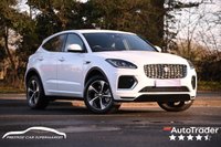 USED 2022 22 JAGUAR E-PACE 1.5 P300e 11.5kWh R-Dynamic S SUV 5dr Petrol Plug-in Hybrid Auto AWD Euro 6 (s/s) (309 ps) FUJI WHITE PAINTWORK + REAR CAMERA + APPLE CARPLAY + TINTS