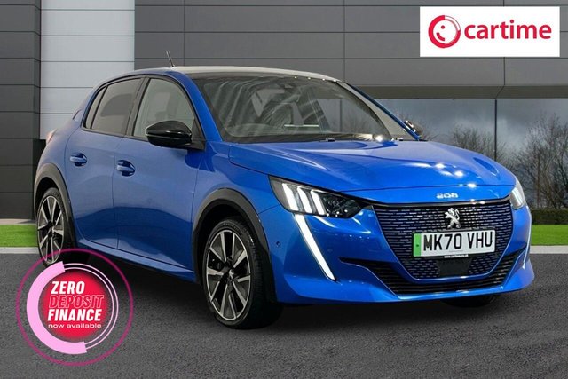 2020 Peugeot E-208 50kWh GT Hatchback 5dr Electric Auto (136 ps) Reverse Camera, Android Auto / Apple CarPlay, Visibility Pack, Touchscreen, Automatic Dual Zone Climate Control 2020 photo