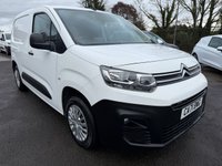 USED 2021 71 CITROEN BERLINGO 1.5 BlueHDi 650 Enterprise M Pro Panel Van 5dr Diesel Manual SWB Euro 6 (75 ps) COMES WITH 1 YEARS MOT AND SERVICE