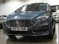 USED 2022 72 FORD GALAXY 2.5h Duratec Titanium MPV 5dr Petrol Hybrid CVT Euro 6 (s/s) (190 ps) 7 SEATS SAT NAV ANDROID APPLE CAR PLAY SUNROOF LUX PACK LEATHER HEATED SEATS CRUISE CONTROL PARKING SENSORS 1 OWNER SERVICE HISTORY WARRANTY