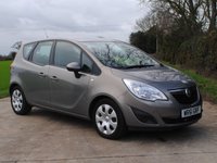 USED 2011 61 VAUXHALL MERIVA 1.7 CDTi Exclusiv MPV 5dr Diesel Manual Euro 5 (130 ps) www.suffolkcarcentre.co.uk - Located at Ilketshall