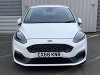 USED 2018 A FORD FIESTA 1.5T EcoBoost ST-3 Hatchback 3dr Petrol Manual Euro 6 (200 ps) Heated seats Parking camera Sat nav