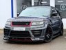 USED 2017 67 LAND ROVER RANGE ROVER SPORT 3.0 SD V6 HSE DYNAMIC LUMMA KIT REAR ENTERTAINMENT TV OPEN PAN ROOF WIDE SAT NAV CAMERA 22