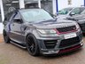 USED 2017 67 LAND ROVER RANGE ROVER SPORT 3.0 SD V6 HSE DYNAMIC LUMMA KIT REAR ENTERTAINMENT TV OPEN PAN ROOF WIDE SAT NAV CAMERA 22