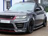 USED 2017 67 LAND ROVER RANGE ROVER SPORT 3.0 SD V6 HSE DYNAMIC LUMMA KIT REAR ENTERTAINMENT TV OPEN PAN ROOF WIDE SAT NAV CAMERA 22