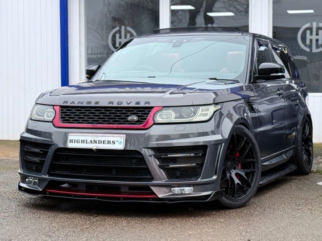 2017 67 Land Rover Range Rover Sport 3.0 SD V6 HSE DYNAMIC LUMMA KIT REAR ENTERTAINMENT TV OPEN PAN ROOF WIDE SAT NAV CAMERA 22