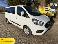 USED 2022 72 FORD TRANSIT CUSTOM 2.0 320 EcoBlue Trend 9 seat  minibus  5dr Diesel Manual L2 H1 Euro 6 (s/s) (130 ps) BEST VALUE VANS IN UK,5 STAR REVIEW