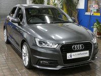 USED 2018 67 AUDI A1 1.4 TFSI CoD S line Sportback 5dr Petrol Manual Euro 6 (s/s) (Nav) (150 ps) SAT NAV BLUETOOTH PART LEATHER INTERIOR CRUISE CONTROL PARKING SENSORS 2 OWNER SERVICE HISTORY