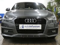 USED 2018 67 AUDI A1 1.4 TFSI CoD S line Sportback 5dr Petrol Manual Euro 6 (s/s) (Nav) (150 ps) SAT NAV BLUETOOTH PART LEATHER INTERIOR CRUISE CONTROL PARKING SENSORS 2 OWNER SERVICE HISTORY
