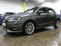 USED 2018 67 AUDI A1 1.4 TFSI CoD S line Sportback 5dr Petrol Manual Euro 6 (s/s) (Nav) (150 ps) SAT NAV BLUETOOTH PART LEATHER INTERIOR CRUISE CONTROL PARKING SENSORS 2 OWNER SERVICE HISTORY