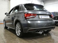 USED 2018 67 AUDI A1 1.4 TFSI CoD S line Sportback 5dr Petrol Manual Euro 6 (s/s) (Nav) (150 ps) SAT NAV BLUETOOTH PART LEATHER INTERIOR CRUISE CONTROL PARKING SENSORS 2 OWNER SERVICE HISTORY