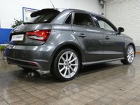 USED 2018 67 AUDI A1 1.4 TFSI CoD S line Sportback 5dr Petrol Manual Euro 6 (s/s) (Nav) (150 ps) SAT NAV BLUETOOTH PART LEATHER INTERIOR CRUISE CONTROL PARKING SENSORS 2 OWNER SERVICE HISTORY