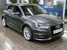 USED 2018 67 AUDI A1 1.4 TFSI CoD S line Sportback 5dr Petrol Manual Euro 6 (s/s) (Nav) (150 ps) SAT NAV BLUETOOTH PART LEATHER INTERIOR CRUISE CONTROL PARKING SENSORS 2 OWNER SERVICE HISTORY