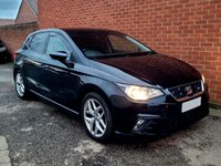 USED 2018 18 SEAT IBIZA 1.0 TSI FR Hatchback 5dr Petrol DSG Euro 6 (s/s) (115 ps) SAT NAV - FSH - REAR DIFFUSER