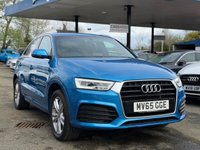 USED 2015 65 AUDI Q3 2.0 TDI S line SUV 5dr Diesel Manual Euro 6 (s/s) (150 ps) THIS CAR COMES WITH 6 MONTHS WARRANTY, BREAKDOWN COVER & RECOVERY +  FRONT AND REAR PARKING SENSORS +  BLUETOOTH CONNECTION +  DAB RADIO +  USB CONNECTION +  TRACTION CONTROL +  DATY TIME RUNNING LIGHTS +  4 WAY ELECTRIC LUMBAR SUPPORT +  LEATHER STITCHED STEERING WHEEL +  AUTO HEADLIGHTS +  AUTO START/STOP +  DYNAMIC DRIVE SELECT +  DIGITAL SPEEDOMETER +  FRONT CUPHOLDERS +  FRONT ARM REST +  HEATED WING MIRRORS +  CLUSTER ILLUMINATION +  SPEED WARNING +  VOICE CONTROLS +  CENTRAL LOCKING +