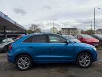 USED 2015 65 AUDI Q3 2.0 TDI S line SUV 5dr Diesel Manual Euro 6 (s/s) (150 ps) THIS CAR COMES WITH 6 MONTHS WARRANTY, BREAKDOWN COVER & RECOVERY +  FRONT AND REAR PARKING SENSORS +  BLUETOOTH CONNECTION +  DAB RADIO +  USB CONNECTION +  TRACTION CONTROL +  DATY TIME RUNNING LIGHTS +  4 WAY ELECTRIC LUMBAR SUPPORT +  LEATHER STITCHED STEERING WHEEL +  AUTO HEADLIGHTS +  AUTO START/STOP +  DYNAMIC DRIVE SELECT +  DIGITAL SPEEDOMETER +  FRONT CUPHOLDERS +  FRONT ARM REST +  HEATED WING MIRRORS +  CLUSTER ILLUMINATION +  SPEED WARNING +  VOICE CONTROLS +  CENTRAL LOCKING +