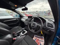 USED 2015 65 AUDI Q3 2.0 TDI S line SUV 5dr Diesel Manual Euro 6 (s/s) (150 ps) THIS CAR COMES WITH 6 MONTHS WARRANTY, BREAKDOWN COVER & RECOVERY +  FRONT AND REAR PARKING SENSORS +  BLUETOOTH CONNECTION +  DAB RADIO +  USB CONNECTION +  TRACTION CONTROL +  DATY TIME RUNNING LIGHTS +  4 WAY ELECTRIC LUMBAR SUPPORT +  LEATHER STITCHED STEERING WHEEL +  AUTO HEADLIGHTS +  AUTO START/STOP +  DYNAMIC DRIVE SELECT +  DIGITAL SPEEDOMETER +  FRONT CUPHOLDERS +  FRONT ARM REST +  HEATED WING MIRRORS +  CLUSTER ILLUMINATION +  SPEED WARNING +  VOICE CONTROLS +  CENTRAL LOCKING +
