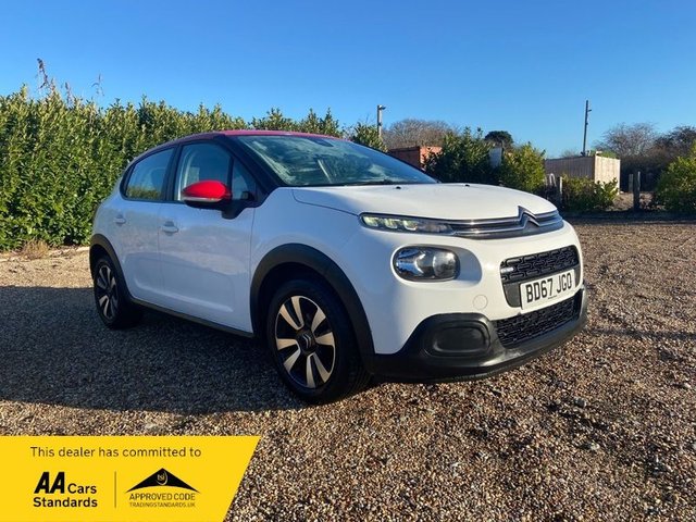 2017 CITROEN C3 1.2 PureTech Feel Hatchback 5dr Petrol Manual Euro 6 (82 ps)