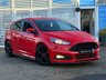 USED 2015 15 FORD FOCUS 2.0T EcoBoost ST-2 Hatchback 5dr Petrol Manual Euro 6 (s/s) (250 ps) Finished in RACE RED  with contrasting PART LEATHER RECARO SPORTS SEATS. GREAT Looking performance car with all the usual extras including DAB RADIO, B/Tooth, 2 keys, Cruise, Keyless Start, Adaptive Headlights, Power folding Mirrors, Xenons,  and Park Sensors. Serviced at 5132 miles10146 miles, 15005 miles, 20447 miles, 26261 miles, 32704 miles, 41008 miles, 49563 miles, 56358 miles, 64336 miles and at 66650 miles (Inc Gearbox Oil change).
