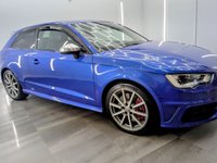 USED 2016 65 AUDI S3 2.0 TFSI Hatchback 3dr Petrol Manual quattro Euro 6 (s/s) (300 ps) REAR PARKING SENSORS , HEATED SEATS