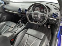 USED 2016 65 AUDI S3 2.0 TFSI Hatchback 3dr Petrol Manual quattro Euro 6 (s/s) (300 ps) REAR PARKING SENSORS , HEATED SEATS