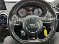 USED 2016 65 AUDI S3 2.0 TFSI Hatchback 3dr Petrol Manual quattro Euro 6 (s/s) (300 ps) REAR PARKING SENSORS , HEATED SEATS