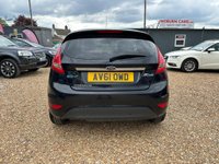 USED 2011 61 FORD FIESTA 1.6 TDCi ECOnetic DPF Titanium 3dr Â£20 TAX+AUX+USB+P-SENSORS