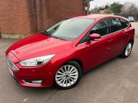 USED 2017 17 FORD FOCUS 1.0T EcoBoost Titanium X Hatchback 5dr Petrol Manual Euro 6 (s/s) (125 ps) Full Leather Interior