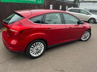 USED 2017 17 FORD FOCUS 1.0T EcoBoost Titanium X Hatchback 5dr Petrol Manual Euro 6 (s/s) (125 ps) Full Leather Interior