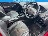 USED 2017 17 FORD FOCUS 1.0T EcoBoost Titanium X Hatchback 5dr Petrol Manual Euro 6 (s/s) (125 ps) Full Leather Interior