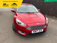 USED 2017 17 FORD FOCUS 1.0T EcoBoost Titanium X Hatchback 5dr Petrol Manual Euro 6 (s/s) (125 ps) Full Leather Interior