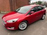 USED 2017 17 FORD FOCUS 1.0T EcoBoost Titanium X Hatchback 5dr Petrol Manual Euro 6 (s/s) (125 ps) Full Leather Interior