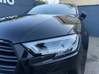 USED 2017 67 AUDI A3 1.5 TFSI CoD Black Edition Saloon 4dr Petrol S Tronic Euro 6 (s/s) (150 ps) Dual zone climate control A/C, Powered Tailgate, S Line Part Leather Seats, Satellite navigation, Apple Car Play, Cruise control, Bluetooth, Voice control, USB input, Auto wipers, Dynamic drive modes, Heated folding wingmirrors, DAB radio, LED daytime running lights, Rear sensors, Auto headlights, 18" Alloy wheels.
