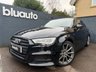 USED 2017 67 AUDI A3 1.5 TFSI CoD Black Edition Saloon 4dr Petrol S Tronic Euro 6 (s/s) (150 ps) Dual zone climate control A/C, Powered Tailgate, S Line Part Leather Seats, Satellite navigation, Apple Car Play, Cruise control, Bluetooth, Voice control, USB input, Auto wipers, Dynamic drive modes, Heated folding wingmirrors, DAB radio, LED daytime running lights, Rear sensors, Auto headlights, 18" Alloy wheels.