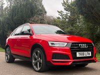 USED 2018 18 AUDI Q3 2.0 TFSI Black Edition SUV 5dr Petrol S Tronic quattro Euro 6 (s/s) (180 ps) REAR PARKING CAMERA-BLUETOOTH-DAB