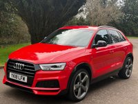 USED 2018 18 AUDI Q3 2.0 TFSI Black Edition SUV 5dr Petrol S Tronic quattro Euro 6 (s/s) (180 ps) REAR PARKING CAMERA-BLUETOOTH-DAB
