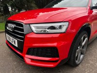 USED 2018 18 AUDI Q3 2.0 TFSI Black Edition SUV 5dr Petrol S Tronic quattro Euro 6 (s/s) (180 ps) REAR PARKING CAMERA-BLUETOOTH-DAB