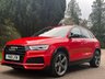 USED 2018 18 AUDI Q3 2.0 TFSI Black Edition SUV 5dr Petrol S Tronic quattro Euro 6 (s/s) (180 ps) REAR PARKING CAMERA-BLUETOOTH-DAB